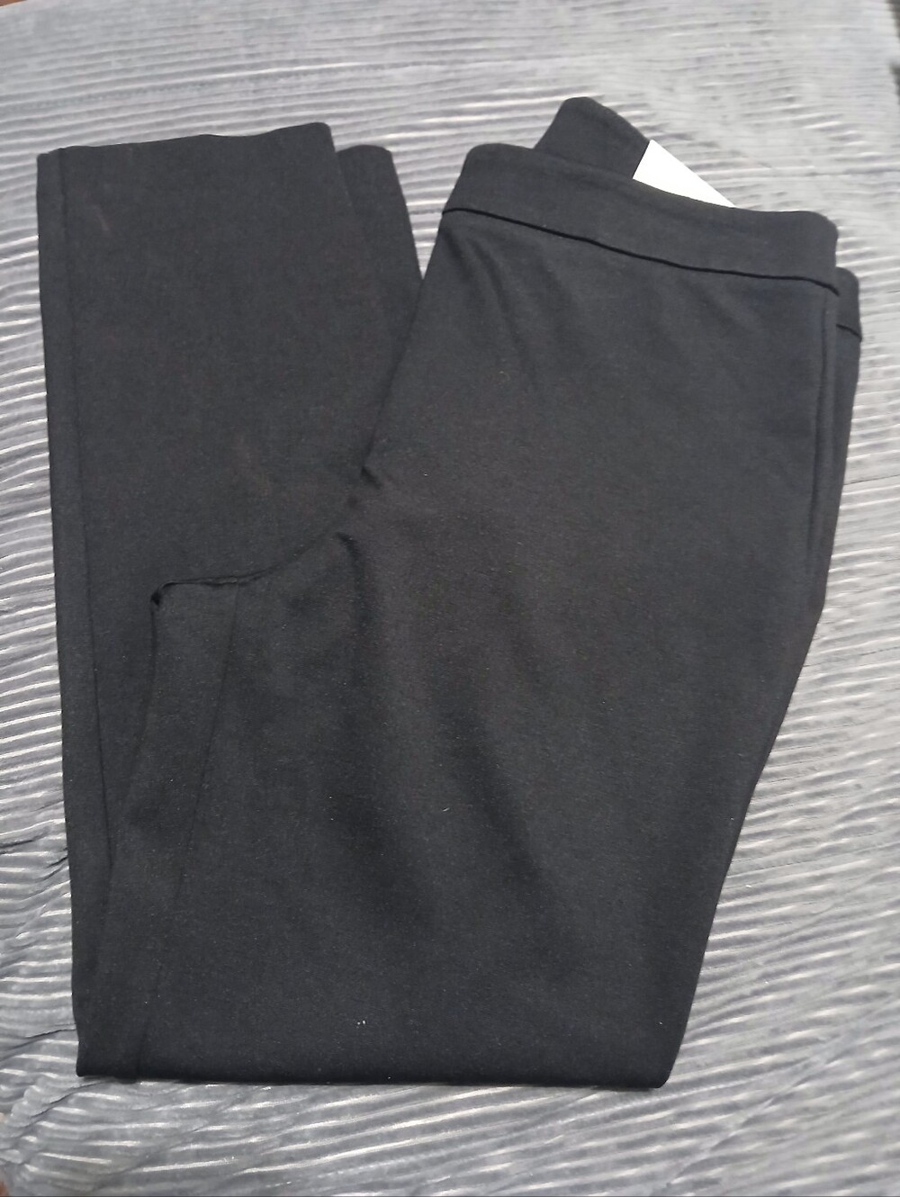 Chico's Black Knit Dress Pants 2R
